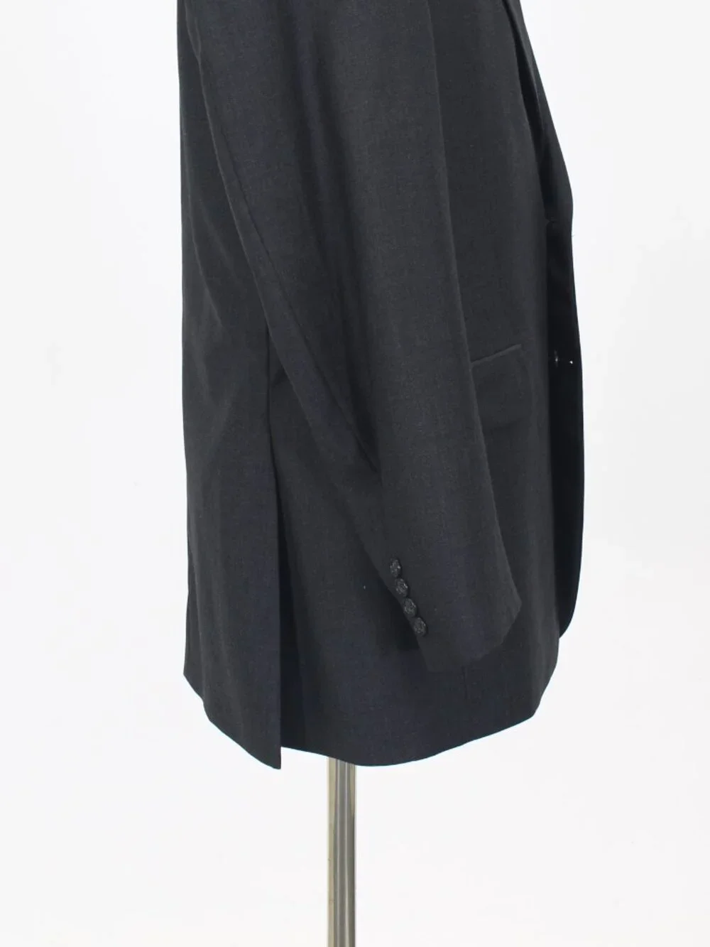 Jack Victor 40R 34x28 Gray Full Suit 2-Button Solid R972